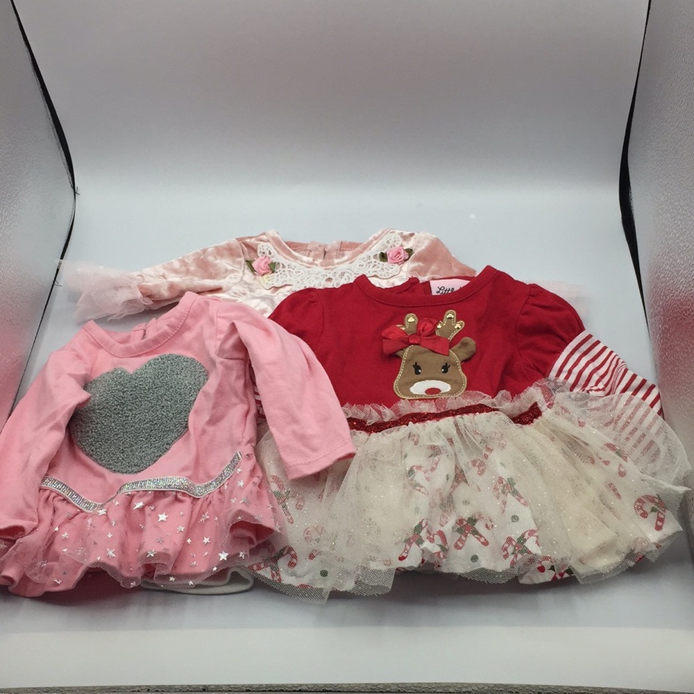 Little lass baby bundle matching set and tops